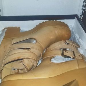 Tan Boots
